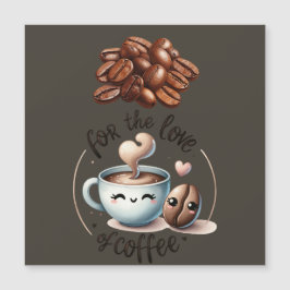 Kaffee Lover Magnetkarte