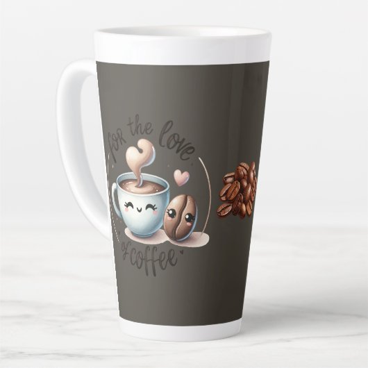 Kaffee Lover Milchtasse (Linke Ecke)