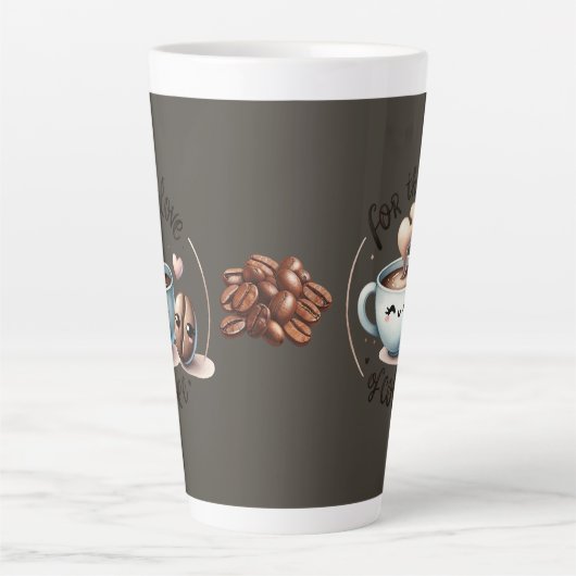 Kaffee Lover Milchtasse (Vorderseite)