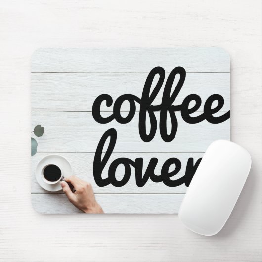 Kaffee Lover Mouse Tampe Mousepad (Mit Mouse)