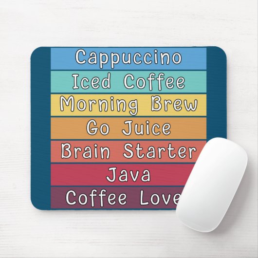 Kaffee Lover Mousepad (Mit Mouse)