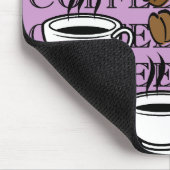 Kaffee Lover Mousepad (Ecke)