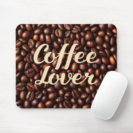 Kaffee Lover Mousepad (Mit Mouse)