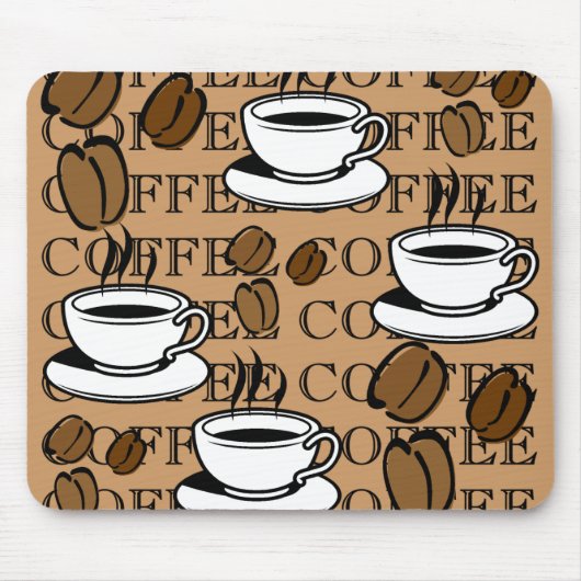 Kaffee Lover Mousepad (Vorne)