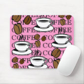 Kaffee Lover Mousepad (Mit Mouse)