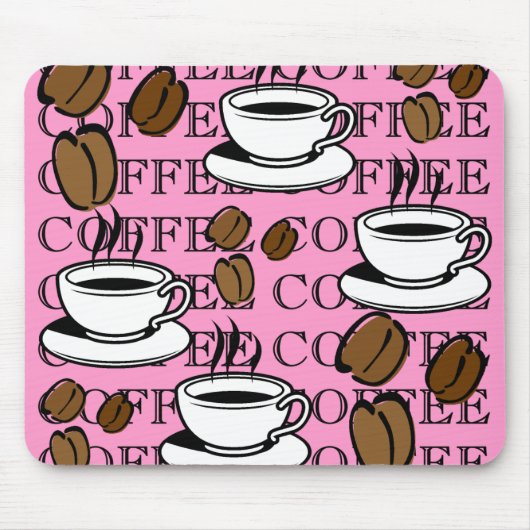 Kaffee Lover Mousepad (Vorne)