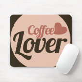 Kaffee Lover Mousepad (Mit Mouse)