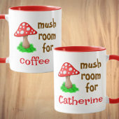 Kaffee Lover Niedlich Fall Forest Funny Mushroom Tasse