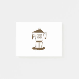 Kaffee Lover Post-it Klebezettel