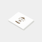 Kaffee Lover Post-it Klebezettel (angewinkelt)