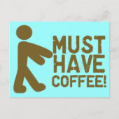 Kaffee Lover Postkarte (Vorderseite)