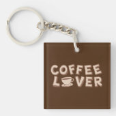 Kaffee Lover Schlüsselanhänger (Vorderseite)