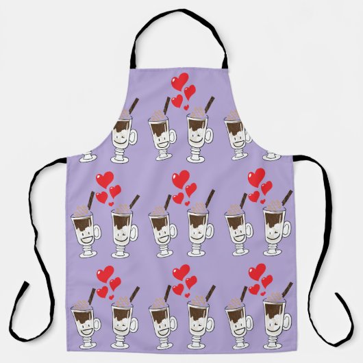 Kaffee Lover Schürze (Vorderseite)