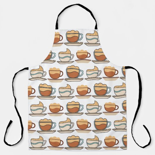 Kaffee Lover Schürze (Vorderseite)