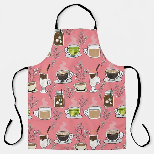 Kaffee Lover Schürze (Vorderseite)