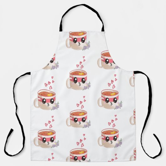 Kaffee Lover Schürze (Vorderseite)