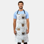 Kaffee Lover Schürze (Getragen)