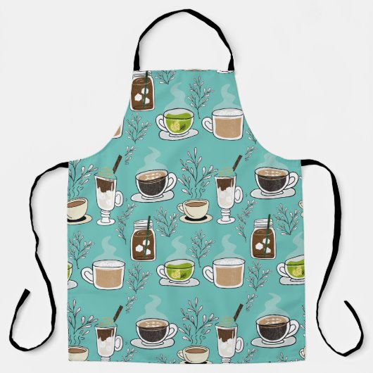 Kaffee Lover Schürze (Vorderseite)