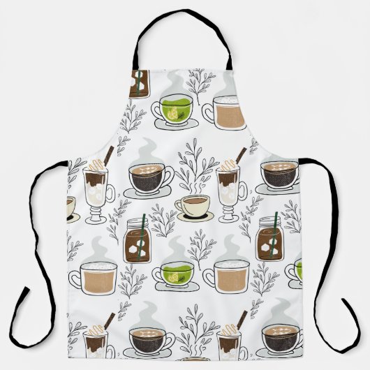 Kaffee Lover Schürze (Vorderseite)