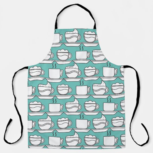 Kaffee Lover Schürze (Vorderseite)