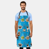 Kaffee Lover Schürze (Getragen)