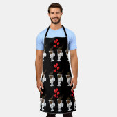 Kaffee Lover Schürze (Getragen)