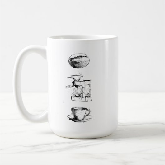 Kaffee Lover Set Kaffeetasse (Links)