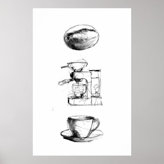 Kaffee Lover Set Poster (Vorne)