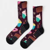 Kaffee Lover Socken (Links)
