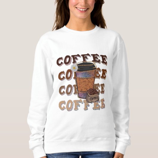 Kaffee Lover Sweatshirt (Vorderseite)