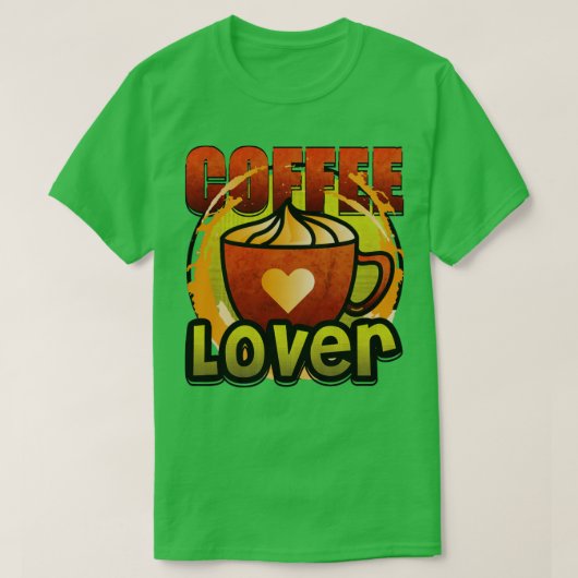 Kaffee Lover T-Shirt (Design vorne)