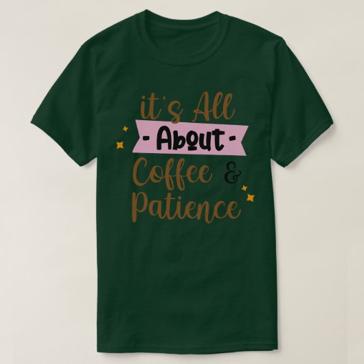 Kaffee Lover T-Shirt (Design vorne)