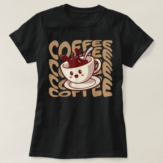 Kaffee Lover T-Shirt (Design vorne)