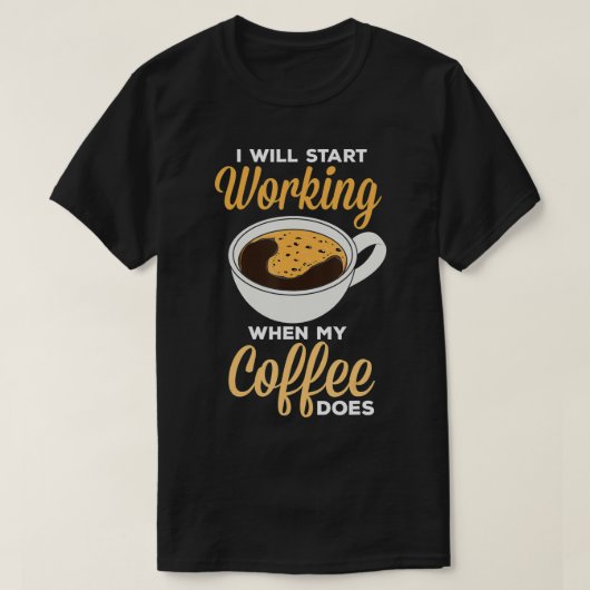 Kaffee Lover T-Shirt (Design vorne)