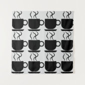 KAFFEE LOVER TAPESTRY WANDTEPPICH (Vorderseite)