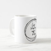 Kaffee Lover Tasse - Aber zuerst Kaffee (Vorderseite Links)