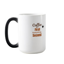 Kaffee Lover Tasse | Coffee First Everything Secon