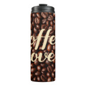 Kaffee Lover Thermosbecher (Vorderseite)