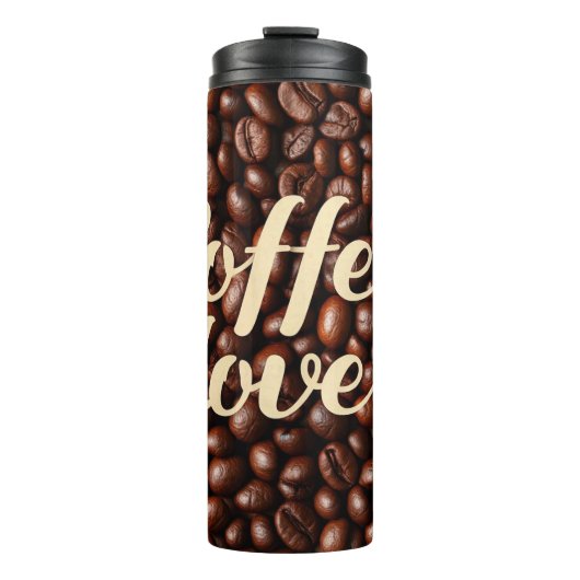 Kaffee Lover Thermosbecher (Vorderseite)