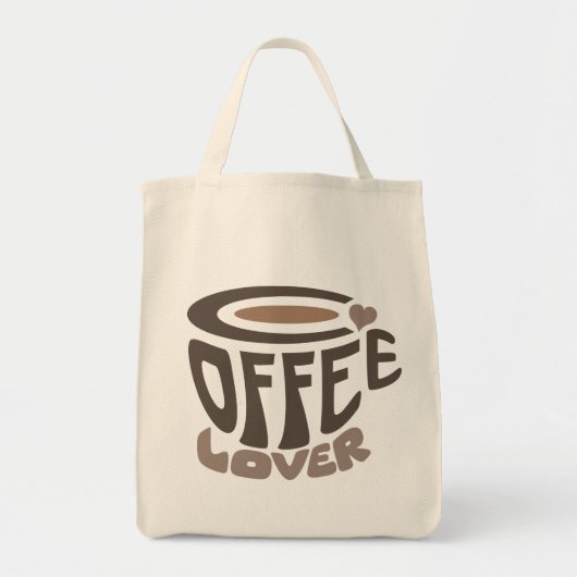 Kaffee Lover Totbeutel Tragetasche (Vorne)