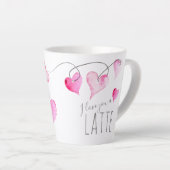 Kaffee Lover Valentinstag Geschenke Herz Tasse (Rechte Ecke)