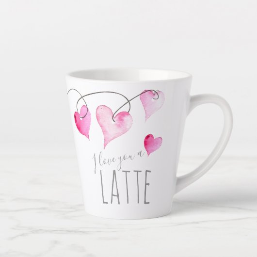 Kaffee Lover Valentinstag Geschenke Herz Tasse (Rechts)