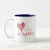 Kaffee Lover Valentinstag Geschenke Zweifarbige Tasse (Links)