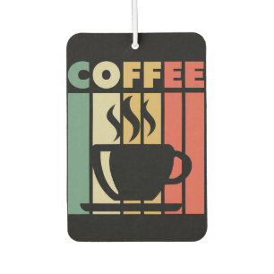Kaffee Lover Vintag Kaffee Autolufterfrischer