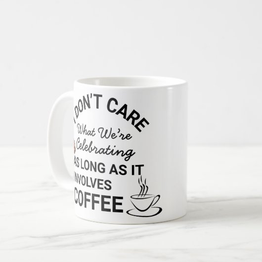 Kaffee Lover Zitat Kaffee Tasse (Vorderseite Links)