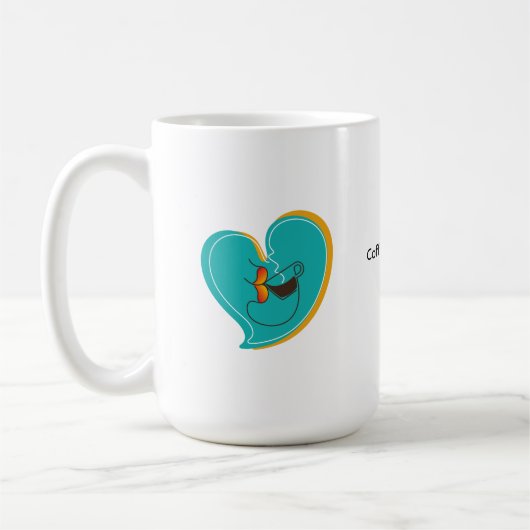 Kaffee LoverS muackS-Espresso Kaffeetasse (Links)