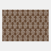 KAFFEE LOVERS SET GESCHENKPAPIER SET (Vorderseite 3)