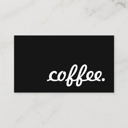 Kaffee. LoyalitätsLochkarte Treuekarte (Vorderseite)