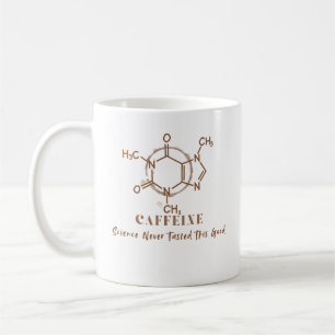 Kaffee Lustiges Kaffee Wissenschaft Design Kaffeetasse
