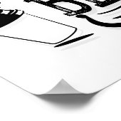 Kaffee macht alles besser - Barista Poster (Ecke)